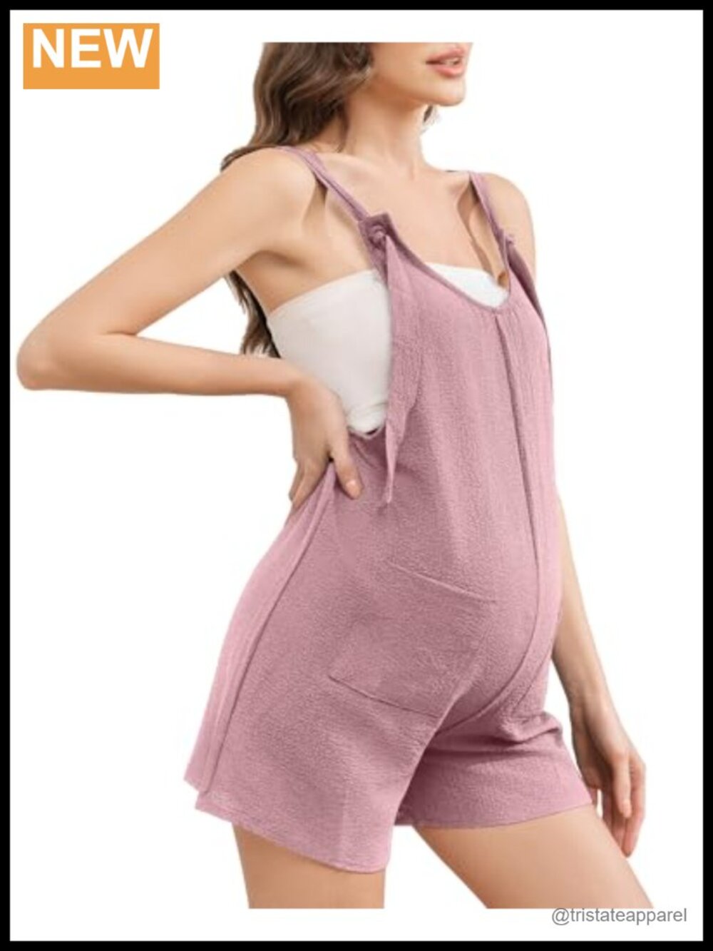 Maternity Romper Jumpsuit Summer Adjustable Pregnancy Overalls Shorts Sleeveless